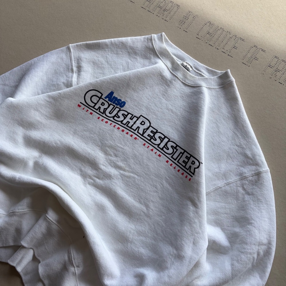 Vintage 90s Fruit of the Loom Anso CrushResister Rare Promo shirt